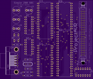 Simple Z80 SBC by Grant Searle