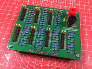 7 Decade Programmable Resistor Board v1.00 Constructed